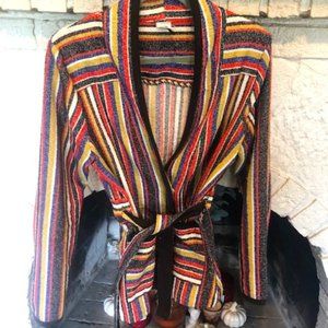 Multicolor Wrap Jacket